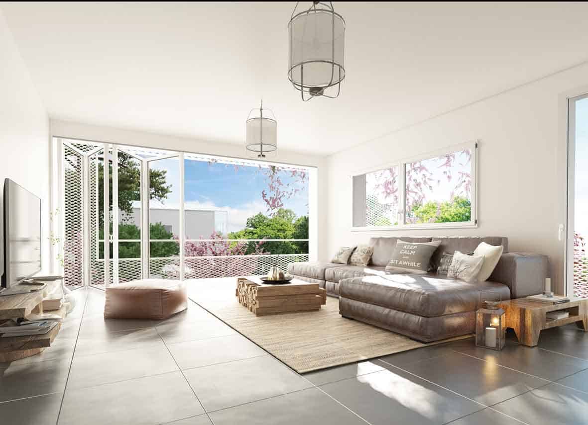 Résidence avec jardins et balcons à Mérignac